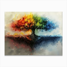 Tree Of Life 15 Canvas Print