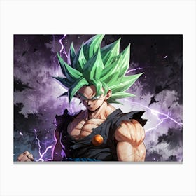 Dragon Ball Z Wallpaper 52 Canvas Print