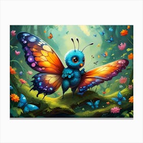 Aetherwing Butterfly #1 Canvas Print