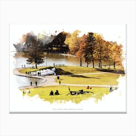 Parc Du Mont Royal, Montréal, Canada Canvas Print