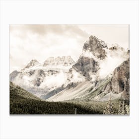 Rustic Mountains Canvas Print