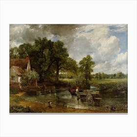 The Hay Wain, John Constable Canvas Print
