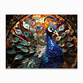 Peacock 11 Canvas Print