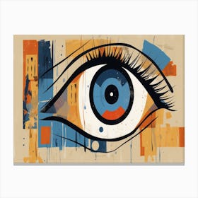 Eye Of The Beholder 6 Canvas Print