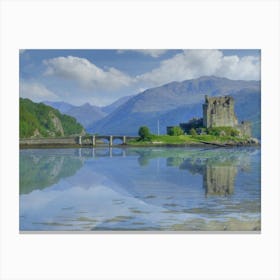 Eilean Donan Castle Scotland 1 Canvas Print