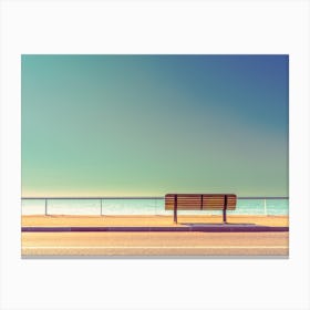 The Bench Canvas Print
