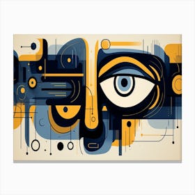 Abstract Eye 4 Canvas Print