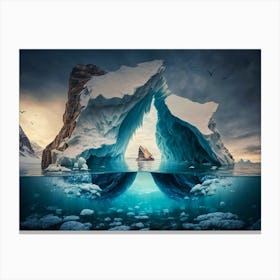 Iceberg Canvas Print