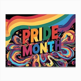 Pride Month 13 Canvas Print