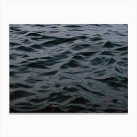 Ripples In The Ocean Canvas Print