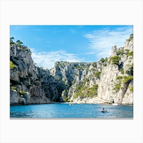 Calanques At Cassis Canvas Print