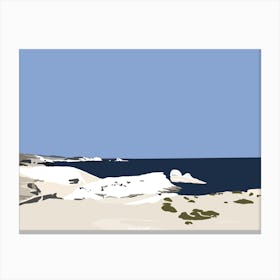 Greece, Milos, Ice Floe Canvas Print