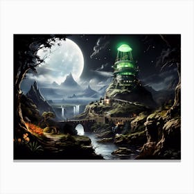 Observatory Canvas Print