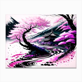 Sakura Blossoms 1 Canvas Print