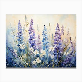 Lupines 3 Canvas Print