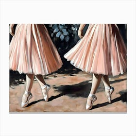 Ballerinas 2 Canvas Print