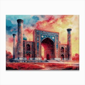 Samarcanda Canvas Print