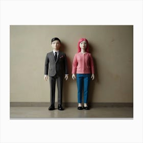 Man And A Woman 1 Canvas Print
