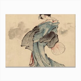 Geisha 18 Canvas Print