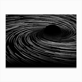 Black Hole Canvas Print