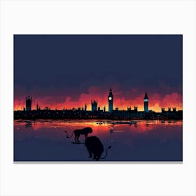 London Skyline Canvas Print