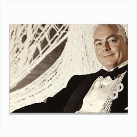 Gentleman in Suit - Great Gatsby Canvas Print