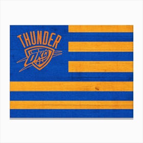 Oklahoma City Thunder 2 Canvas Print