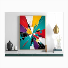 Abstract Print Canvas Print