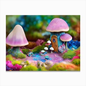 Moonbeam Meadow Canvas Print