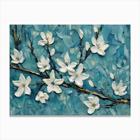 Magnolia Blossoms 4 Canvas Print