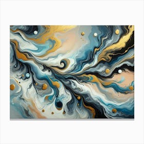 Abstract Painting Canvas Print