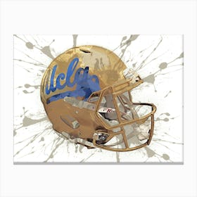 Ucla Bruins NCAA Helmet Poster Canvas Print