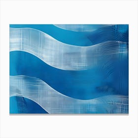 Blue Wave Canvas Print