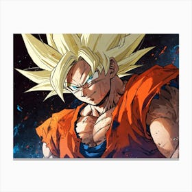 Dragon Ball Z Wallpaper 51 Canvas Print