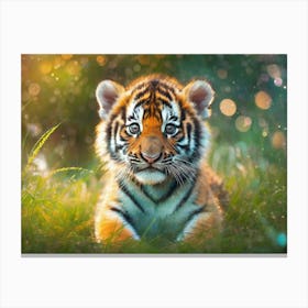 Tiger Cub 1 Canvas Print