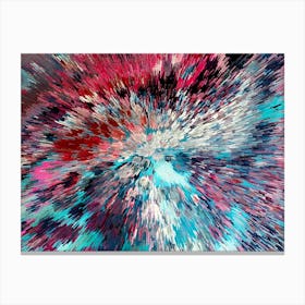 Acrylic Extruded Painting 350 Canvas Print