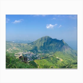 View From The Top Of A Mountain 4 Canvas Print