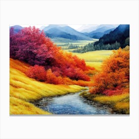 Turning Of The Seasons 2 Canvas Print