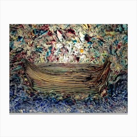 Boat In The Water Canvas Print