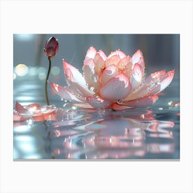 Lotus Flower 34 Canvas Print