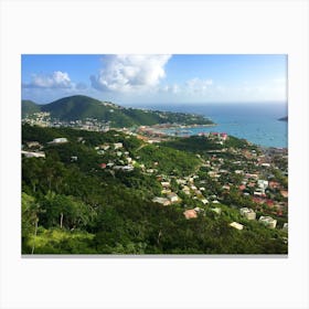 Stunning Views in St. Thomas, BVI Canvas Print