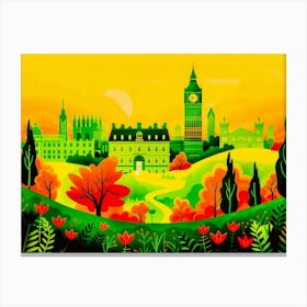 Autumn In London Canvas Print