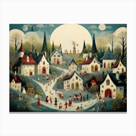 Village 3 Canvas Print