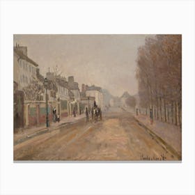 Boulevard Héloise, Argenteuil (1872), Claude Monet Canvas Print