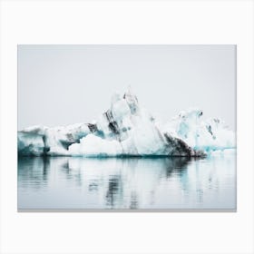 Icebergs in Iceland Canvas Print