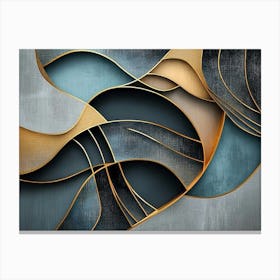 Abstract Abstract Painting 8 Canvas Print