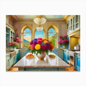 Beautiful Kitchen Canvas Print