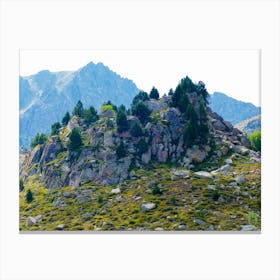 Rocky Mountainside 20210825 188ppub Canvas Print