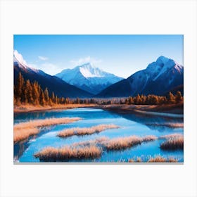 Mountain Lake Canvas Print