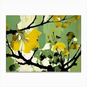 Ginkgo Leaves 43 Canvas Print